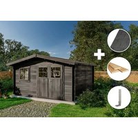 ECO Set - Gartenhaus  Valeria-28 - grau