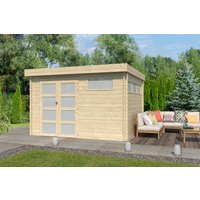 Flachdach Gartenhaus Modell Nelo 44 A| Rabatt: 26%