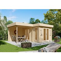 Fjordholz Flachdach Gartenhaus Modell Wendy 28| Rabatt: 26%|5x4m