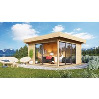 Fjordholz Gartenhaus Alu Concept 44 D