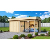 Fjordholz Gartenhaus Alu Concept 44 J