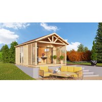 Fjordholz Gartenhaus Alu Concept Arosa 44 A