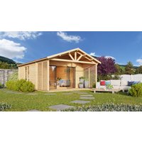 Fjordholz Gartenhaus  Alu Concept Arosa 44 B