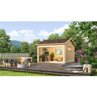 Fjordholz Gartenhaus Alu Concept Jara 44 A