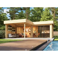 Fjordholz Gartenhaus Alu Concept Lasse 44 B