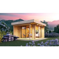Fjordholz Gartenhaus Alu Concept Relax 44 D