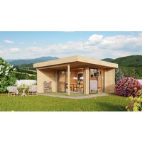Fjordholz Gartenhaus Alu Concept Relax 70 B