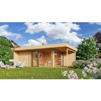 Fjordholz Gartenhaus Alu Concept Relax 70 C