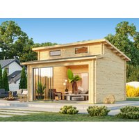 Fjordholz Gartenhaus Avantgarde 44-B Alu