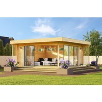 Fjordholz Gartenhaus Melany Alu 44| Rabatt: 26%|6x4m