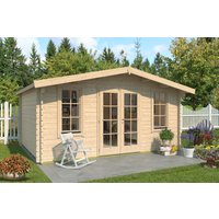 Fjordholz Gartenhaus Modell Agnes 44| Rabatt: 26%|4x3m