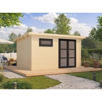 Fjordholz Gartenhaus Modell Alu Line 28-D| Rabatt: 26%