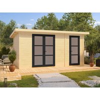 Fjordholz Gartenhaus Modell Alu Line 28-F| Rabatt: 26%
