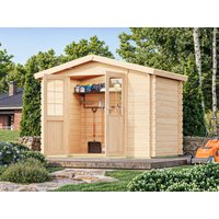 Fjordholz Gartenhaus Modell Bente 28 A
