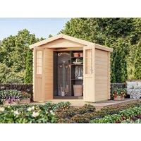 Fjordholz Gartenhaus Modell Bente 28 B