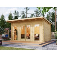 Fjordholz Gartenhaus Modell Berlin 70 B Modern
