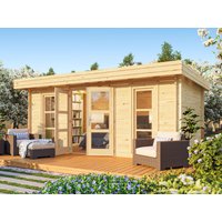 Fjordholz Gartenhaus Modell Cannes 34