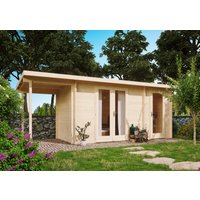 Fjordholz Gartenhaus Modell Carin 44 A +SD