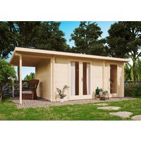 Fjordholz Gartenhaus Modell Carin 44 C +SD