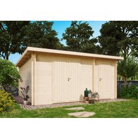 Fjordholz Gartenhaus Modell Carin 44 D| Rabatt: 26%|5x4m