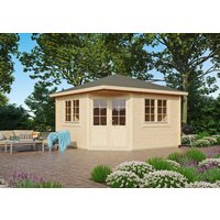 Fjordholz Gartenhaus Modell Cati 44 Klassik