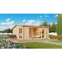 Fjordholz Gartenhaus Modell Davos 70 B