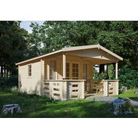 Fjordholz Gartenhaus Modell Franjo 44 A| Rabatt: 26%|5x4m