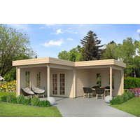 Fjordholz Gartenhaus Modell Fred 44| Rabatt: 26%|6x6m