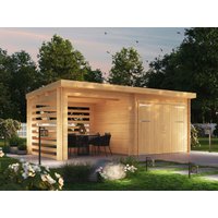 Fjordholz Gartenhaus Modell Gardenstore 28 C, Natu