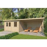 Fjordholz Gartenhaus Modell Gent 28 C