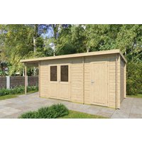 Fjordholz Gartenhaus Modell Gent 28 F