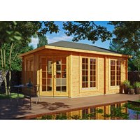 Fjordholz Gartenhaus Modell Glasgow 44 D