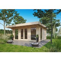 Fjordholz Gartenhaus Modell Greta 44 B| Rabatt: 26%|5x3m