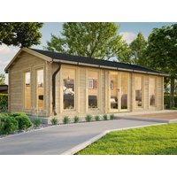 Fjordholz Gartenhaus Modell Helena 70 A