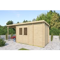 Fjordholz Gartenhaus Modell Hobe 28 A