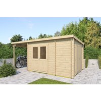 Fjordholz Gartenhaus Modell Hobe 28 B