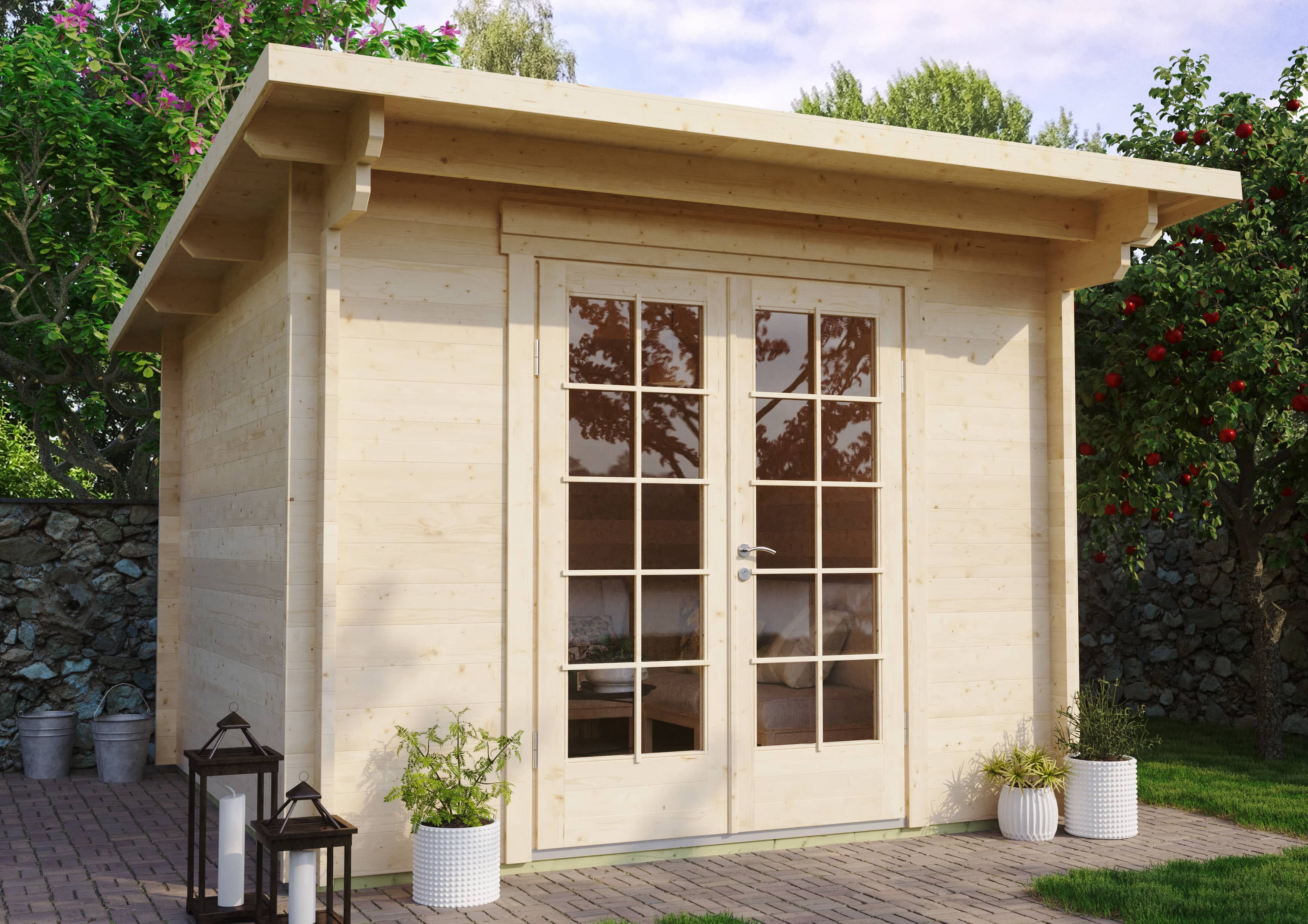 Fjordholz Gartenhaus Modell Jacob 44 A
