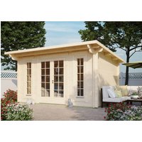 Fjordholz Gartenhaus Modell Jacob 44 B| Rabatt: 26%|4x3m