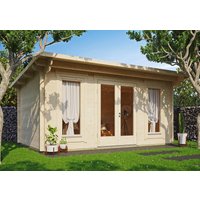 Fjordholz Gartenhaus Modell Jacob 44 D| Rabatt: 26%|5x3m