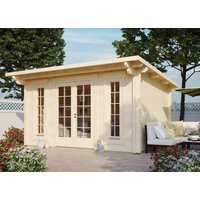 Fjordholz Gartenhaus Modell Jacob 70 B| Rabatt: 26%|4x3m