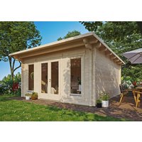 Fjordholz Gartenhaus Modell Jacob 90 F| Rabatt: 26%|5x5m