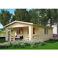 Fjordholz Gartenhaus Modell Johnny 44 C| Rabatt: 26%|6x4m