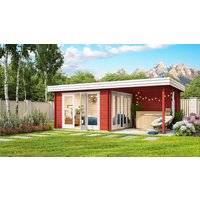 Fjordholz Gartenhaus Modell Karensa 44