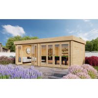 Fjordholz Gartenhaus Modell Kevin 44| Rabatt: 26%|7x4m