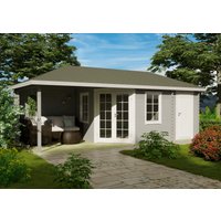 Fjordholz Gartenhaus Modell Kiano 44 A