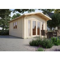 Fjordholz Gartenhaus Modell Kim 70 D| Rabatt: 26%|6x4m