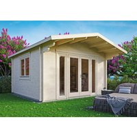 Fjordholz Gartenhaus Modell Kim 70 F| Rabatt: 26%|5x4m