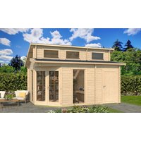Fjordholz Gartenhaus Modell Kono 44 B