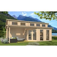 Fjordholz Gartenhaus Modell Kono 44 C