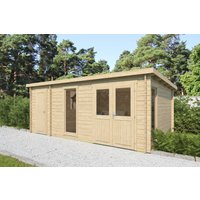 Fjordholz Gartenhaus Modell Krista 28 B